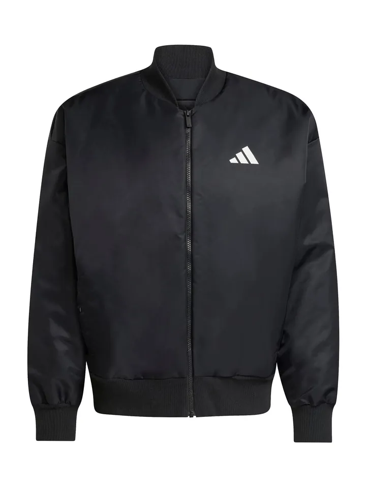 ADIDAS SPORTSWEAR Chaqueta deportiva 'Stadium'  negro / blanco