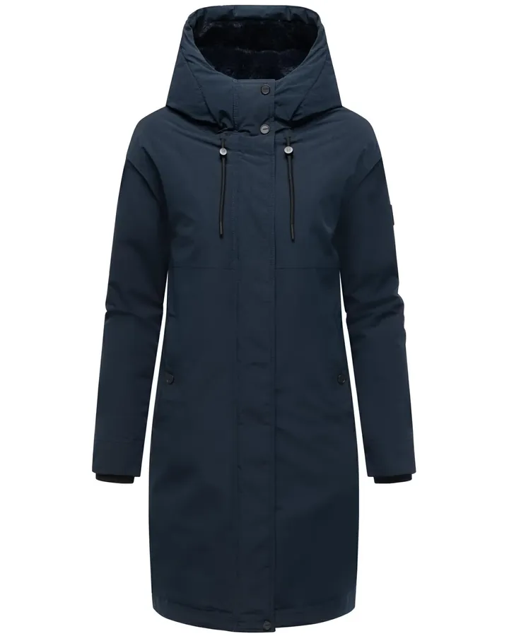 NAVAHOO Abrigo de invierno 'Hageltanz 14' navy