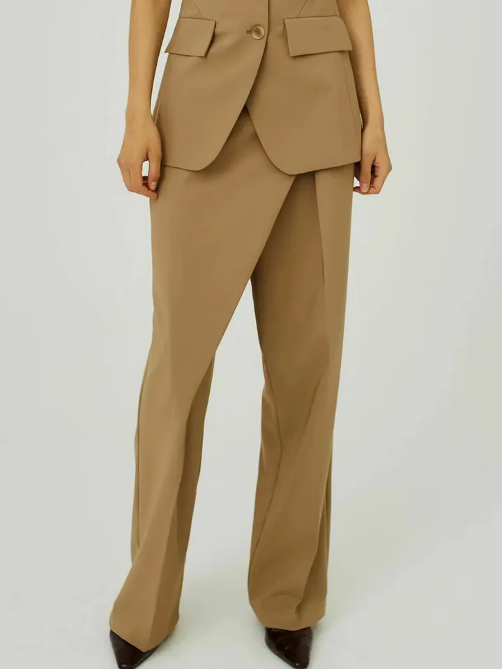 NORR Pantalón 'Eluna' beige