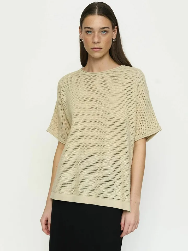 Soft Rebels Jersey ' SRAdler ' beige
