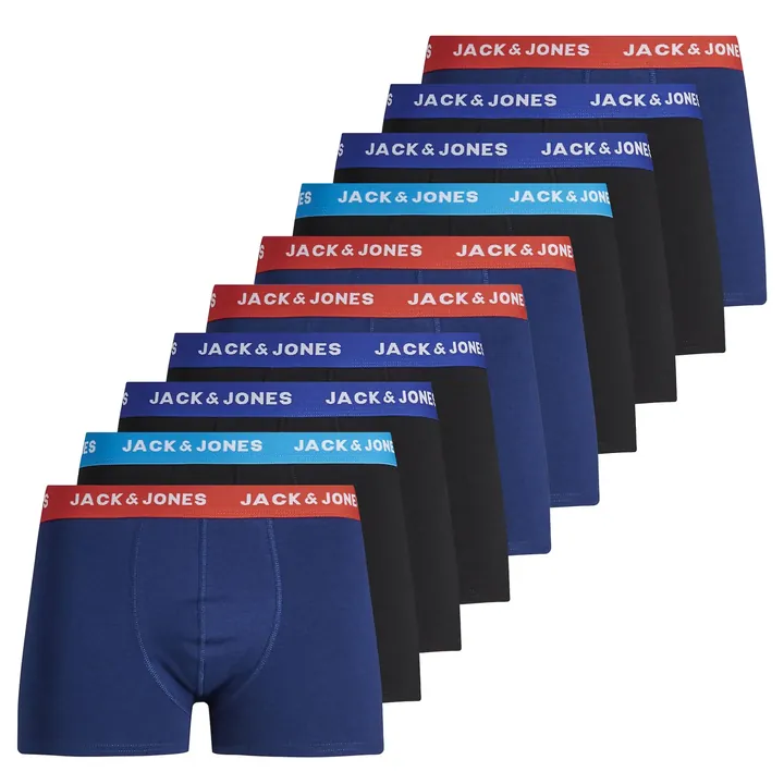 JACK & JONES Calzoncillo boxer  navy / negro