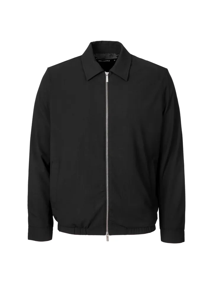 Karl Lagerfeld Chaqueta de entretiempo  negro