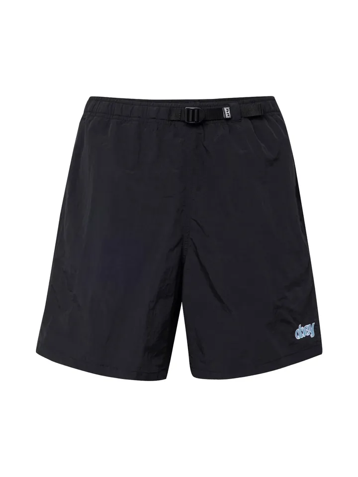 Obey Pantalón deportivo  azul claro / negro / blanco