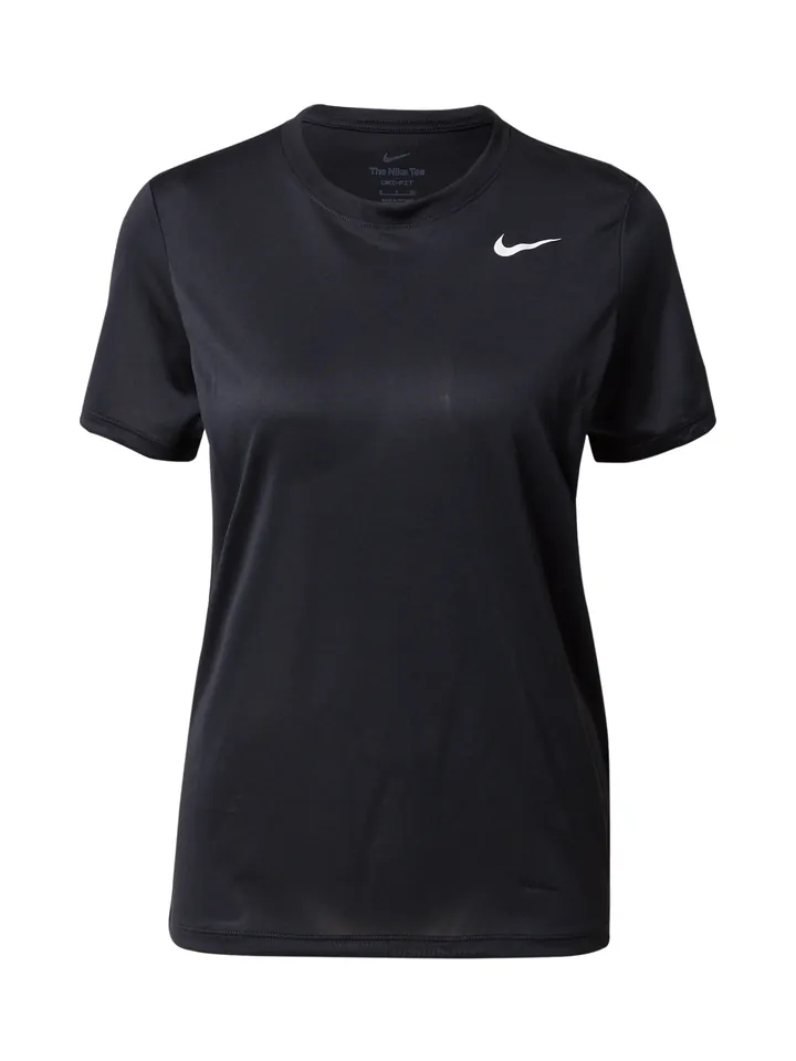 NIKE Camiseta funcional negro / blanco