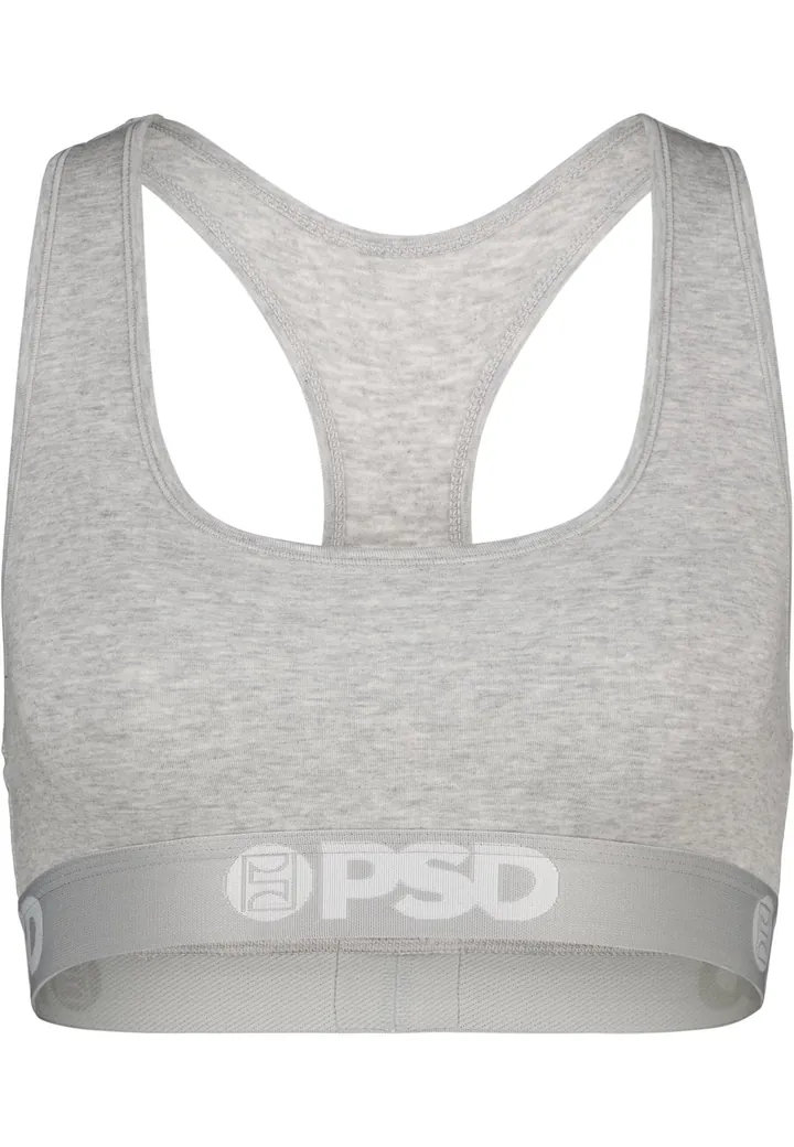 PSD Sujetador gris moteado