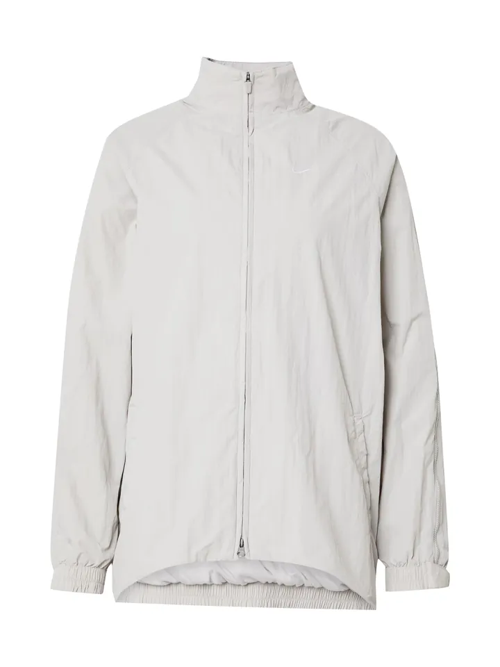 Nike Sportswear Chaqueta de entretiempo  gris claro / blanco
