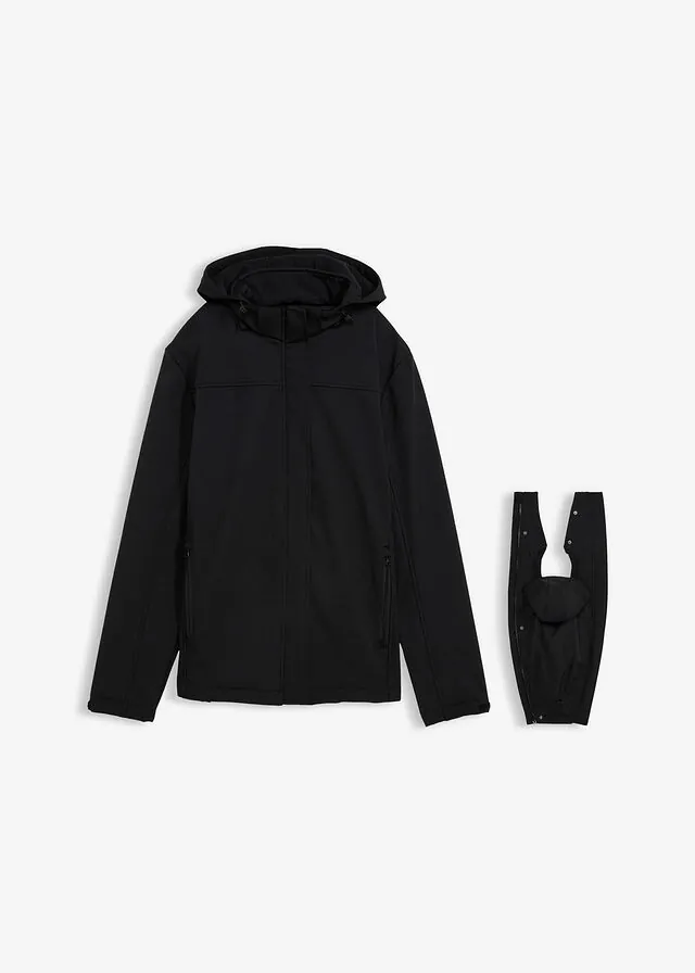Chaqueta 3 en 1 con función de porteo en la parte delantera y trasera para hombres