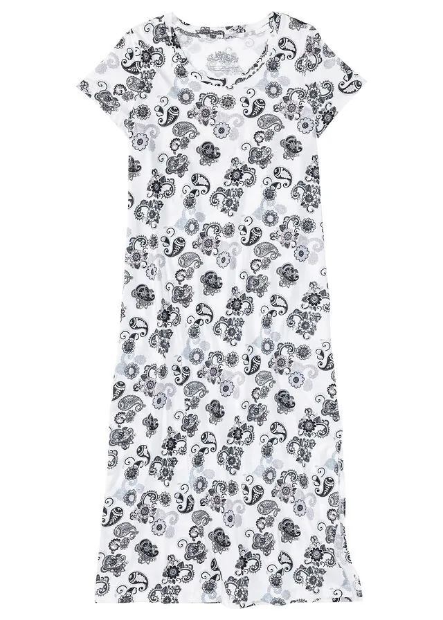 Camisón largo de algodón orgánico