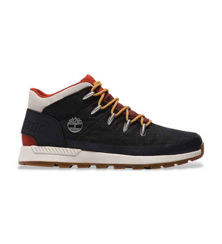 Timberland para hombre. TB1A61QG0151 Zapatillas impermeables Sprint Trekker negro (40), Plano, Cordones, Casual