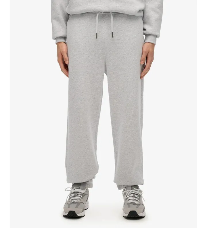 Superdry para hombre. M7011421A Pantalón Jogger Blank Oversized gris (L), Casual, Algodón