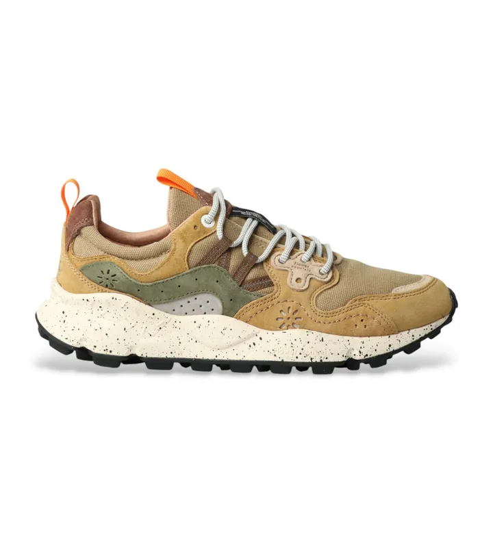 Flower Mountain para hombre. 2017816 Zapatillas Yamano 3 multicolor (41), Plano, Ante, Cordones, Casual