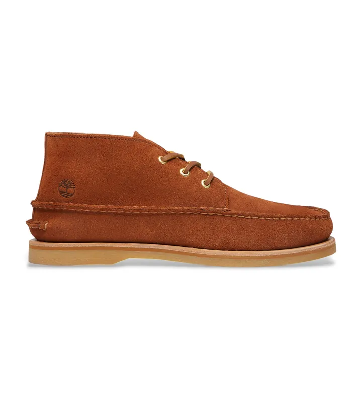 Timberland para hombre. TB0A5S99ES41 Botas estilo náutico Crafted marrón (41 W), Piel, Plano, Cordones, Casual