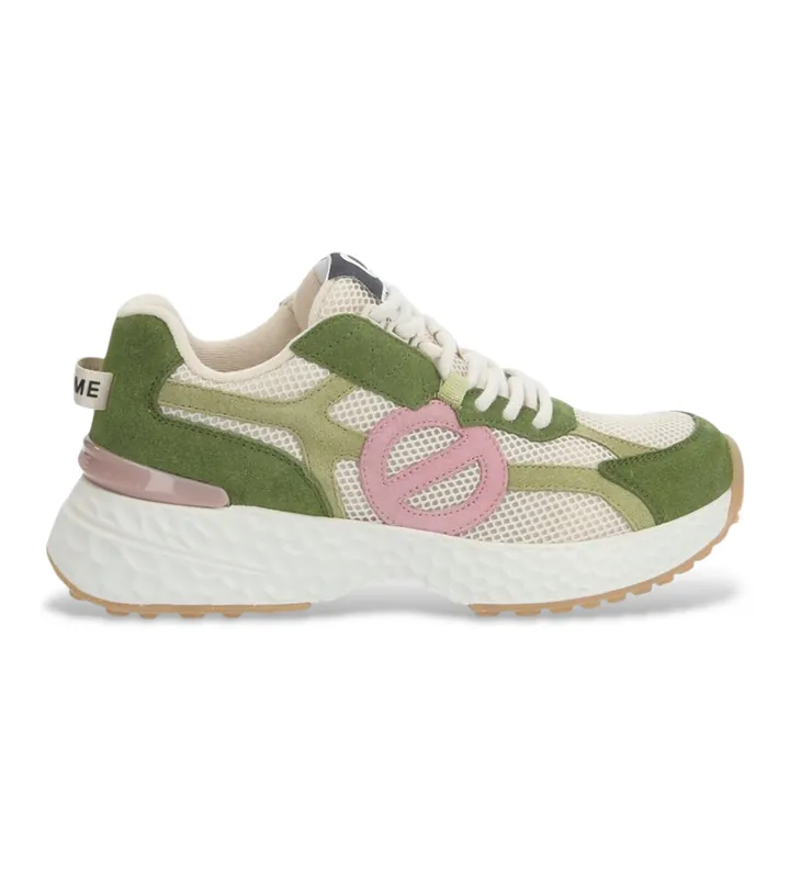 NO NAME para mujer. SNCRMHS Zapatillas Carter 2.0 verde (36), Plano, Cordones, Casual, Deportivo