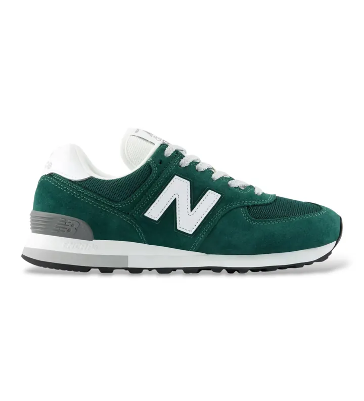 New Balance unisex. U574V2_LI Zapatillas 574 verde (40), Plano, Cordones, Casual