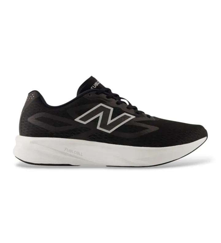 New Balance para hombre. MFLTRV1_RU Zapatillas Flite-R negro (42 2E), Plano, Cordones, Deportivo, Mesh