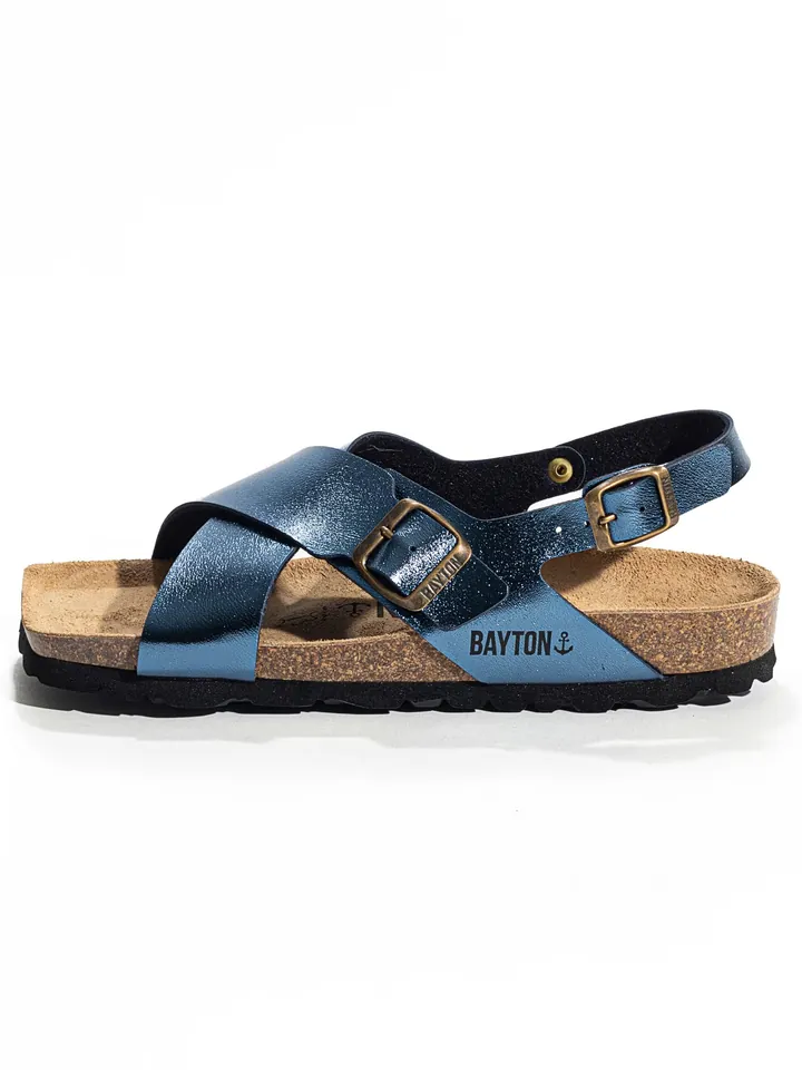 Bayton Sandalias 'Cantabrie' azul / negro