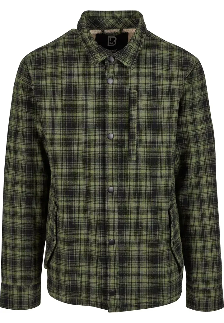 Brandit Chaqueta de entretiempo 'Classic' oliva / negro