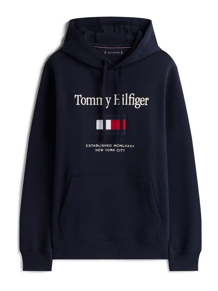 TOMMY HILFIGER Sudadera navy / rojo / blanco