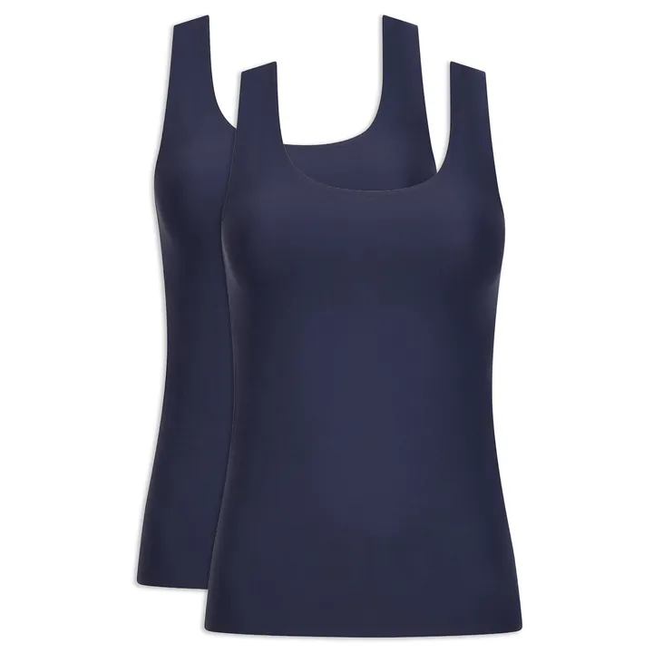 Chantelle Camiseta térmica azul oscuro