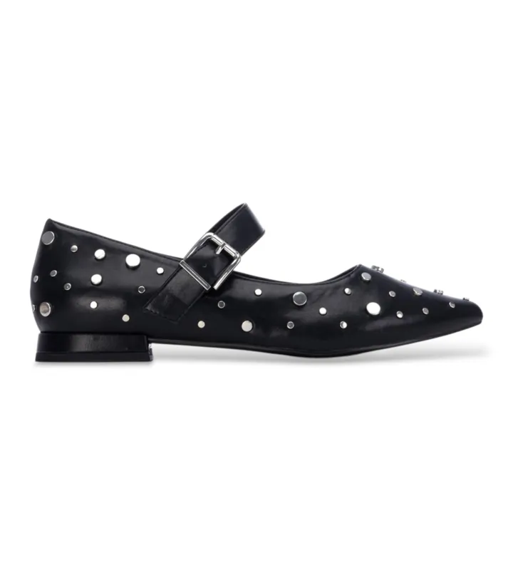Xti para mujer. 14607301-NEGRO Zapatos 146073 negro (36), 1 a 3cm, Hebilla, Casual