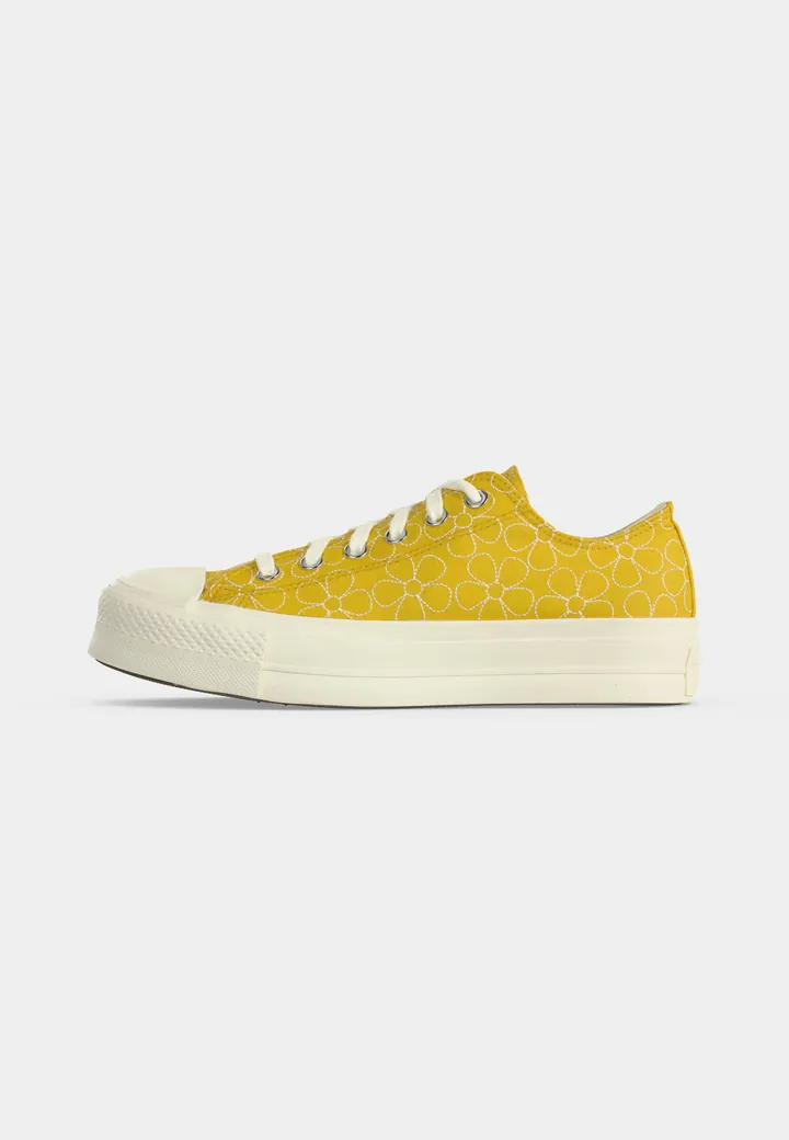 CONVERSE Zapatillas deportivas bajas 'CHUCK TAYLOR ALL STAR LIFT'  amarillo oscuro / blanco