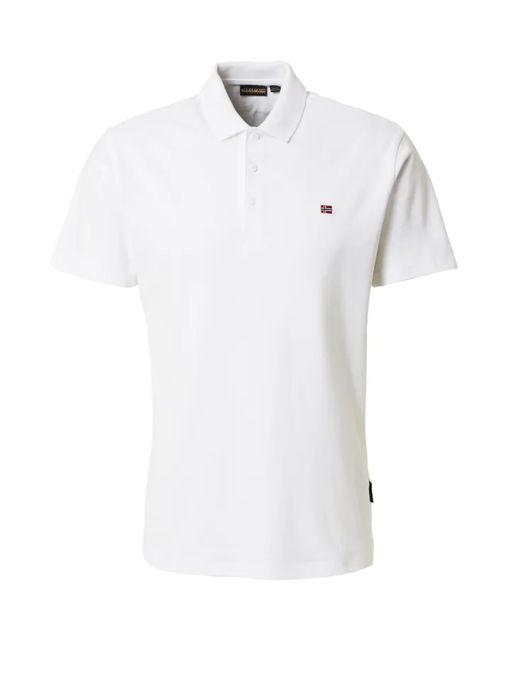 NAPAPIJRI Camiseta 'Ealis' navy / rojo vino / blanco