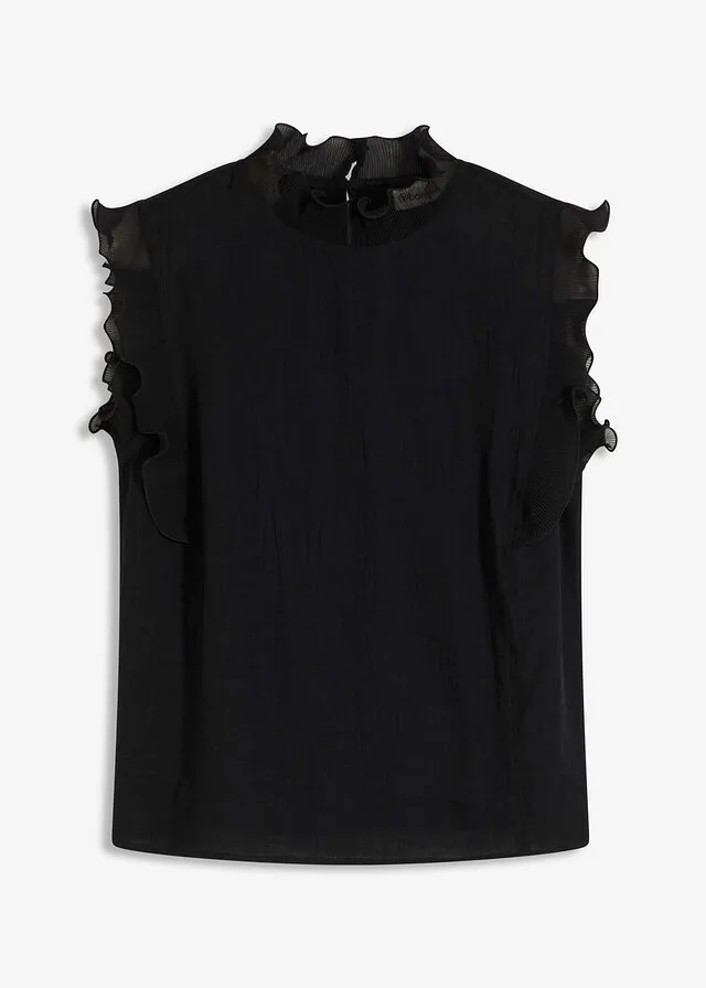 Blusa con volantes