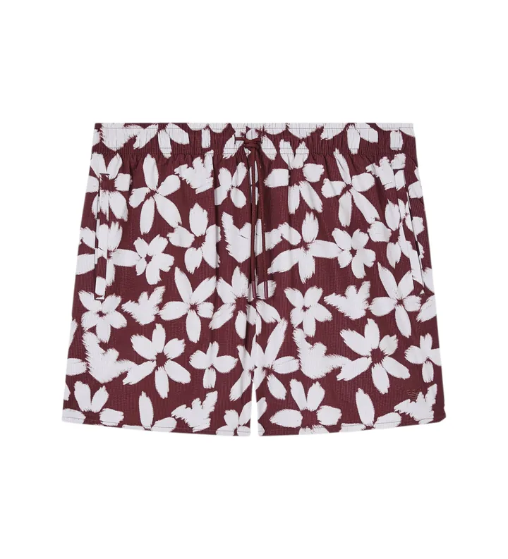 Emporio Armani para hombre. EM000583_AF20443 Bañador Eagle burdeos (L), Beachwear, Poliéster