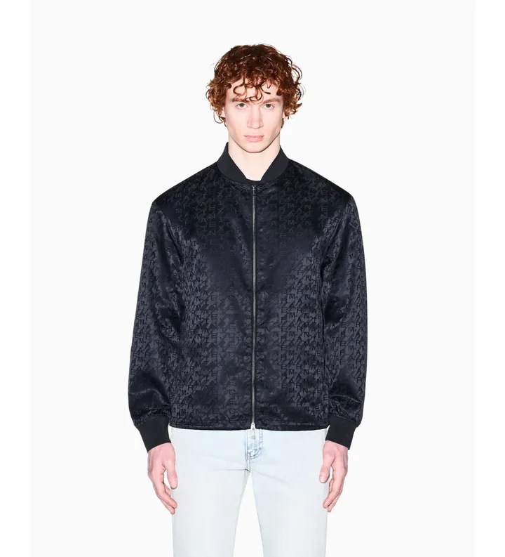 A|X Armani Exchange para hombre. XM002239AF22864UB101 Chaqueta Design marino (L), Casual, Poliéster