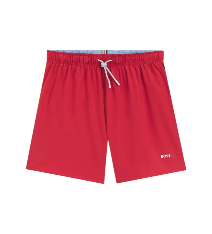 BOSS para hombre. 50491601 Bañador Tio rojo (L), Beachwear, Poliéster