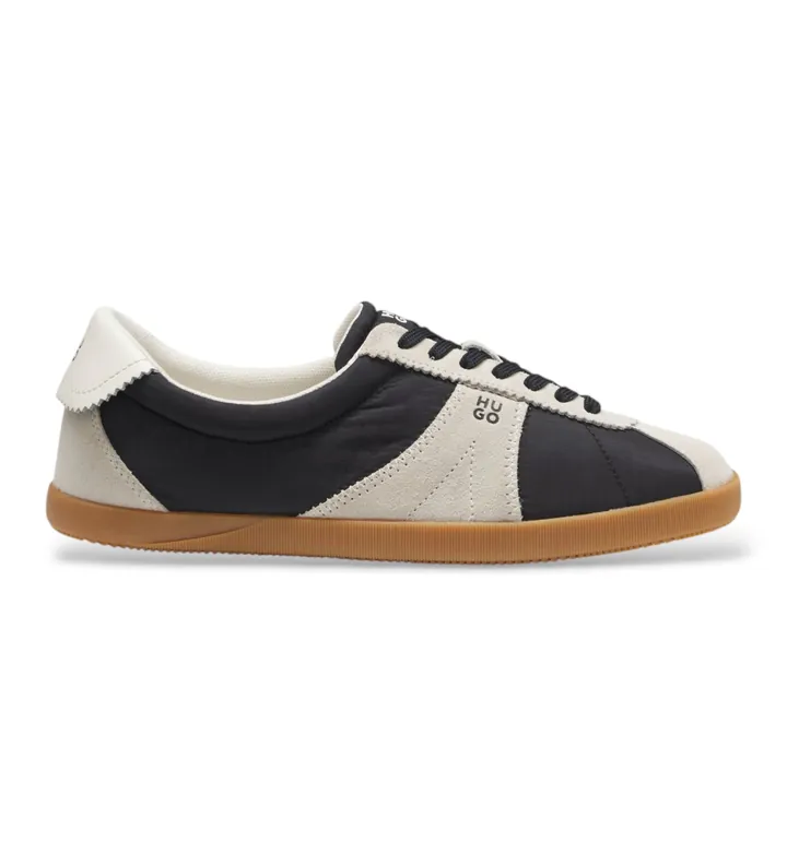 HUGO para mujer. 50569315 Zapatillas Serenata negro (36), Tela, Plano, Cordones, Casual