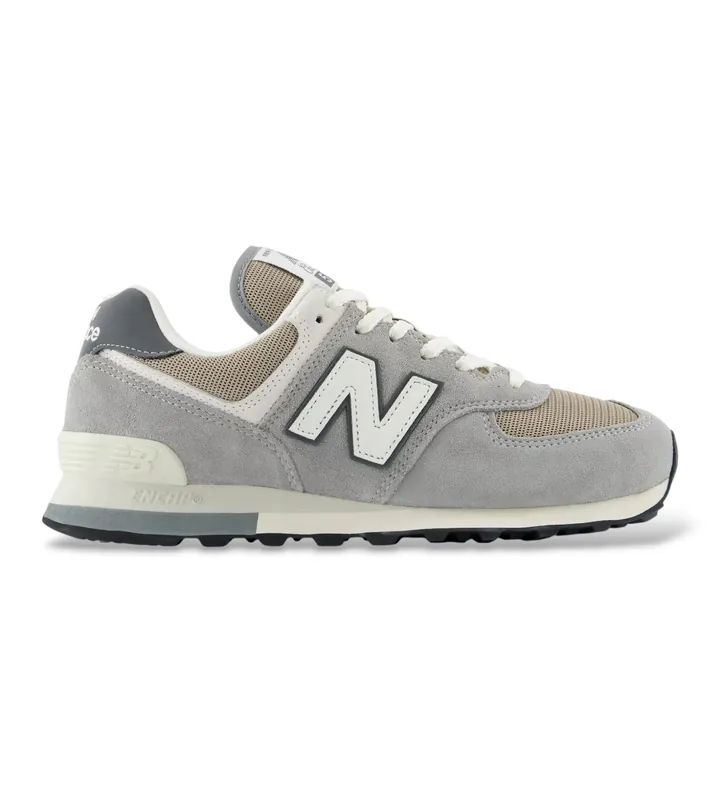 New Balance unisex. U574V2_LI Zapatillas 574 gris (40), Plano, Cordones, Casual