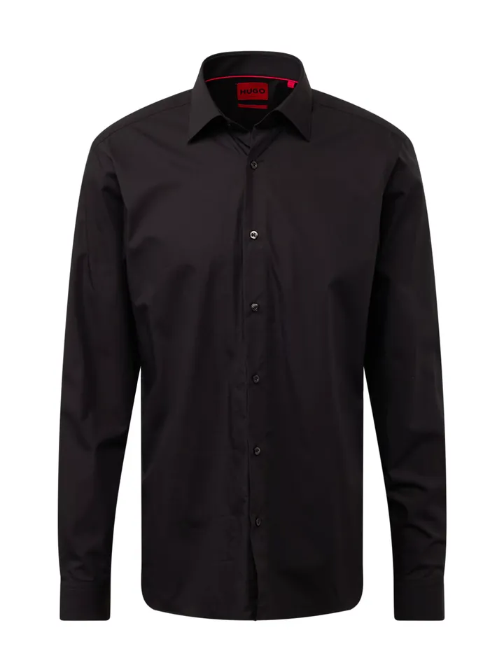 HUGO Camisa 'Valerio' negro