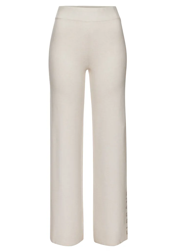 Elbsand Pantalón marrón claro / offwhite