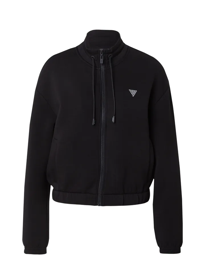 GUESS Camiseta deportiva 'Cecilia' negro / plata
