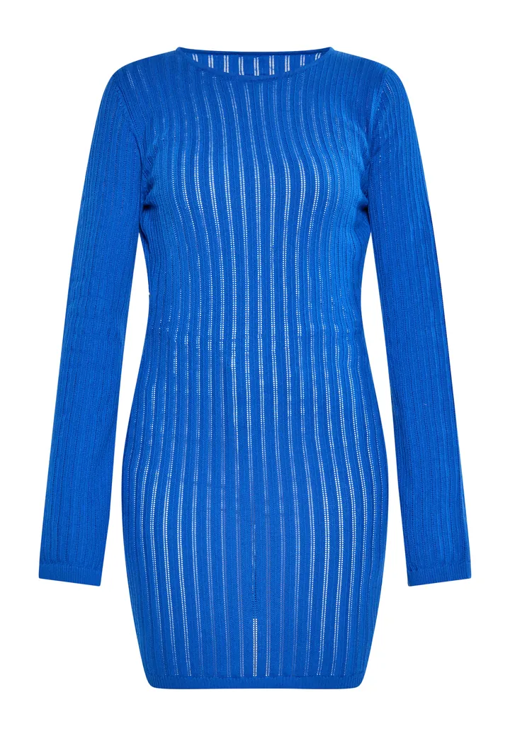 ebeeza Vestido azul real