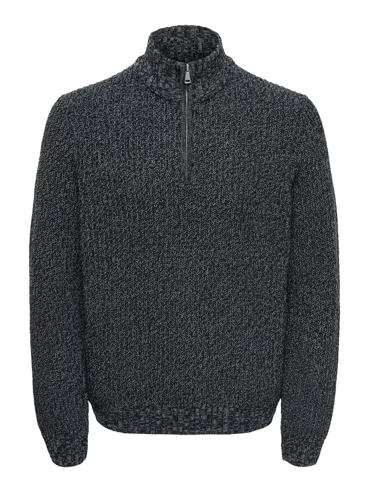 Only & Sons Jersey 'ONSJoin'  negro moteado