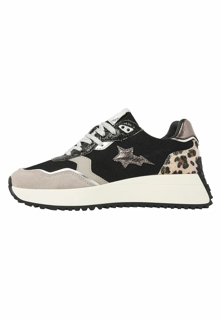 BRITISH KNIGHTS Zapatillas deportivas bajas 'Fable' beige / gris / negro
