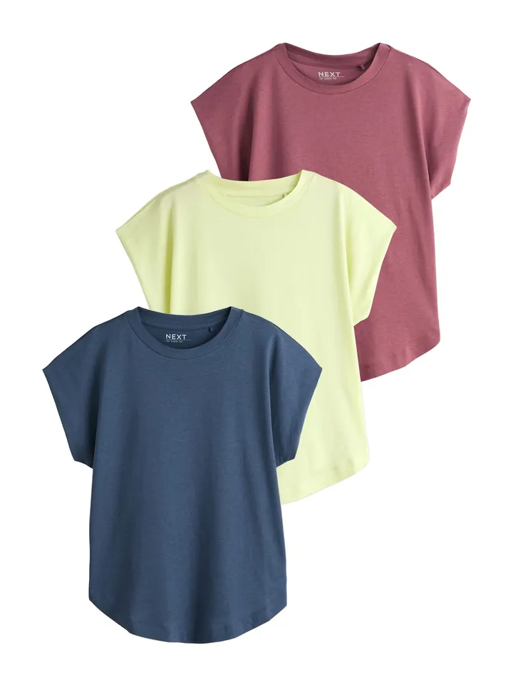 Next Camiseta azul oscuro / manzana / borgoña