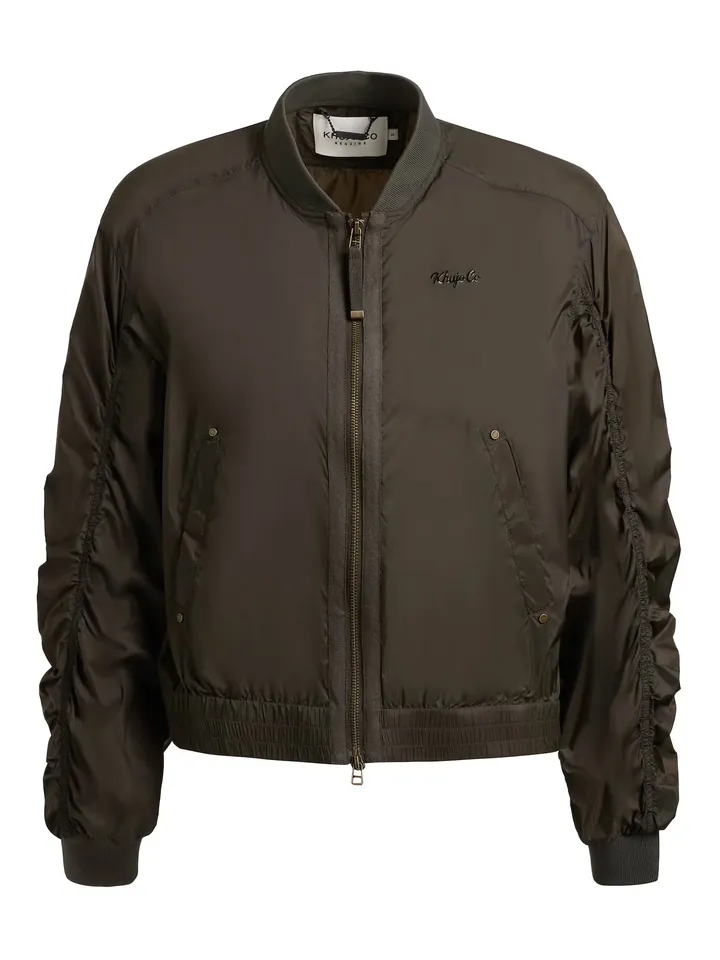 khujo Chaqueta de entretiempo 'Tuvay' verde oscuro