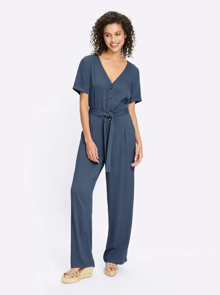 heine Jumpsuit azul ahumado