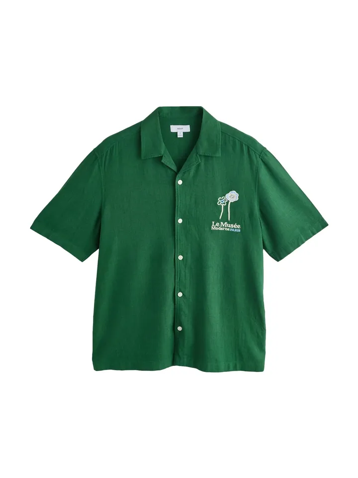 Next Camisa  beige claro / azul claro / verde / blanco