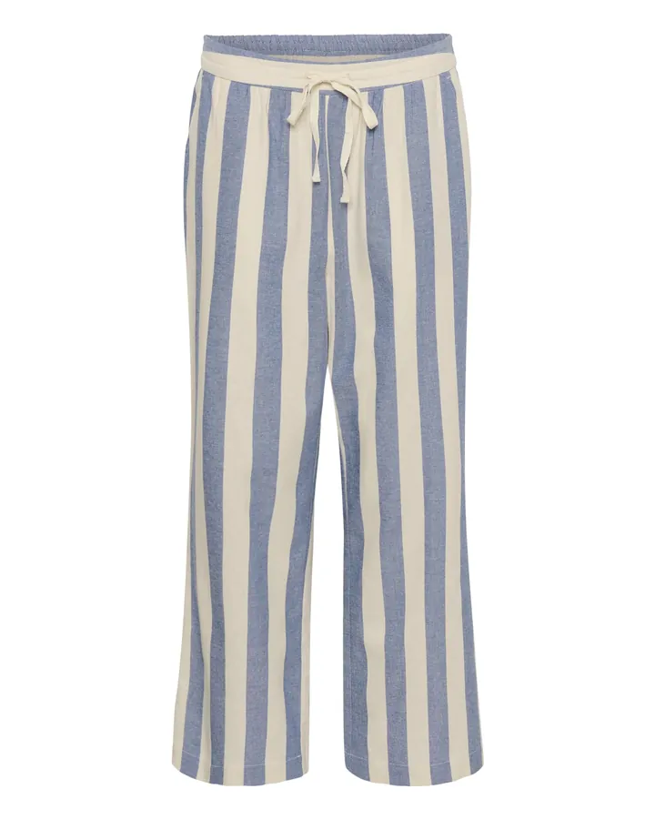 CULTURE Pantalón 'CUKapina'  ópalo / offwhite