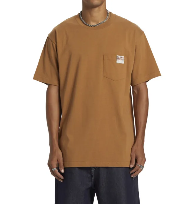 No 94 Worker - Camiseta de manga corta Marrón Hombre