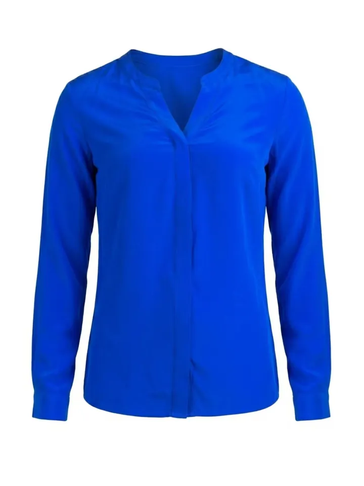 Posh Gear Blusa 'Seidenbluse Nobicetta'  azul