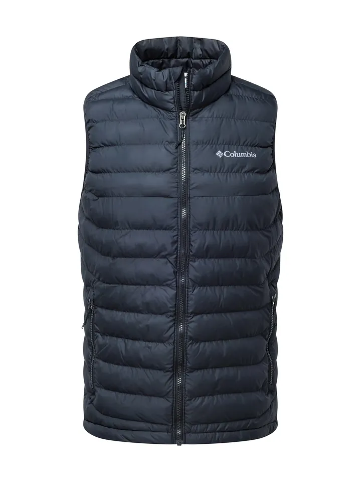 COLUMBIA Chaleco deportivo 'Powder Lite II' negro / blanco