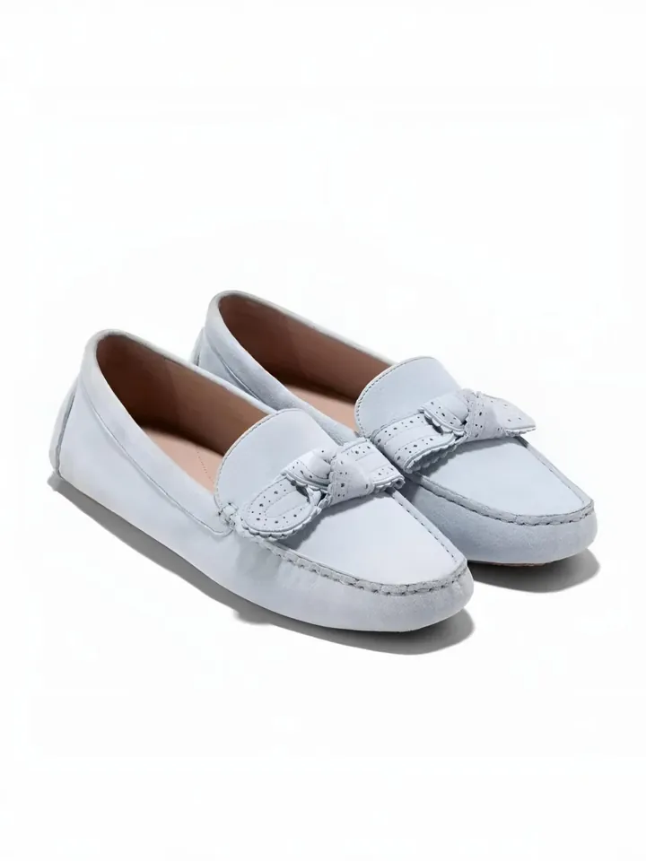 Cole Haan Mocasines 'BELLPORT BOW DRIVER'  azul claro