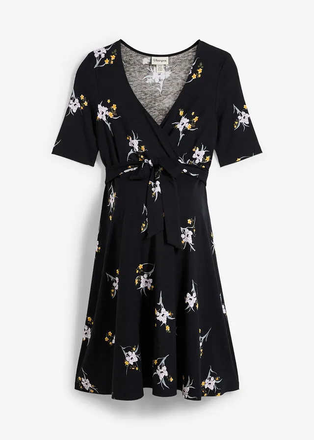 Vestido premamá/de lactancia de viscosa suave