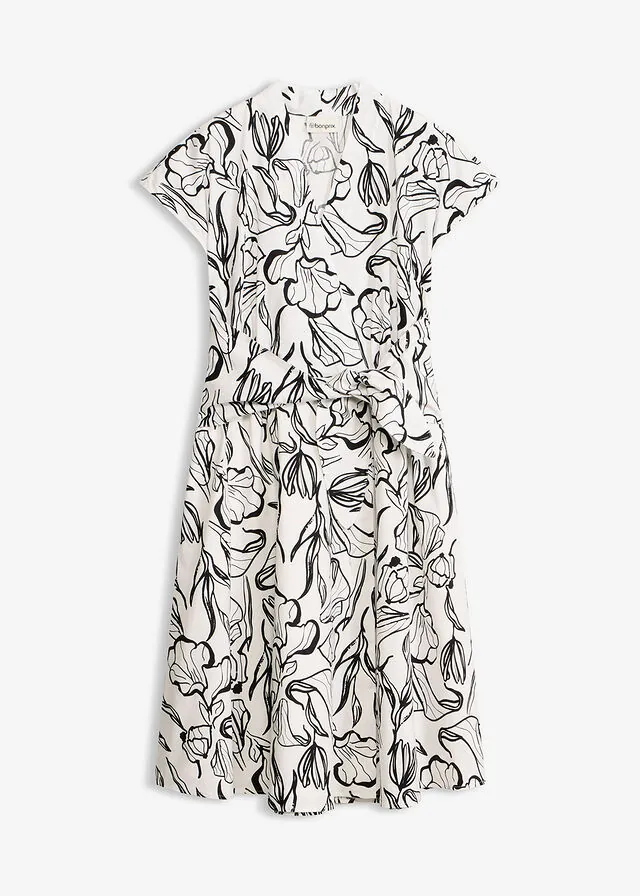 Vestido con drapeado