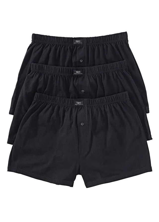 Boxers holgado de punto de algodón (3 unidades)